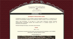 Desktop Screenshot of lagunapanzio.hu